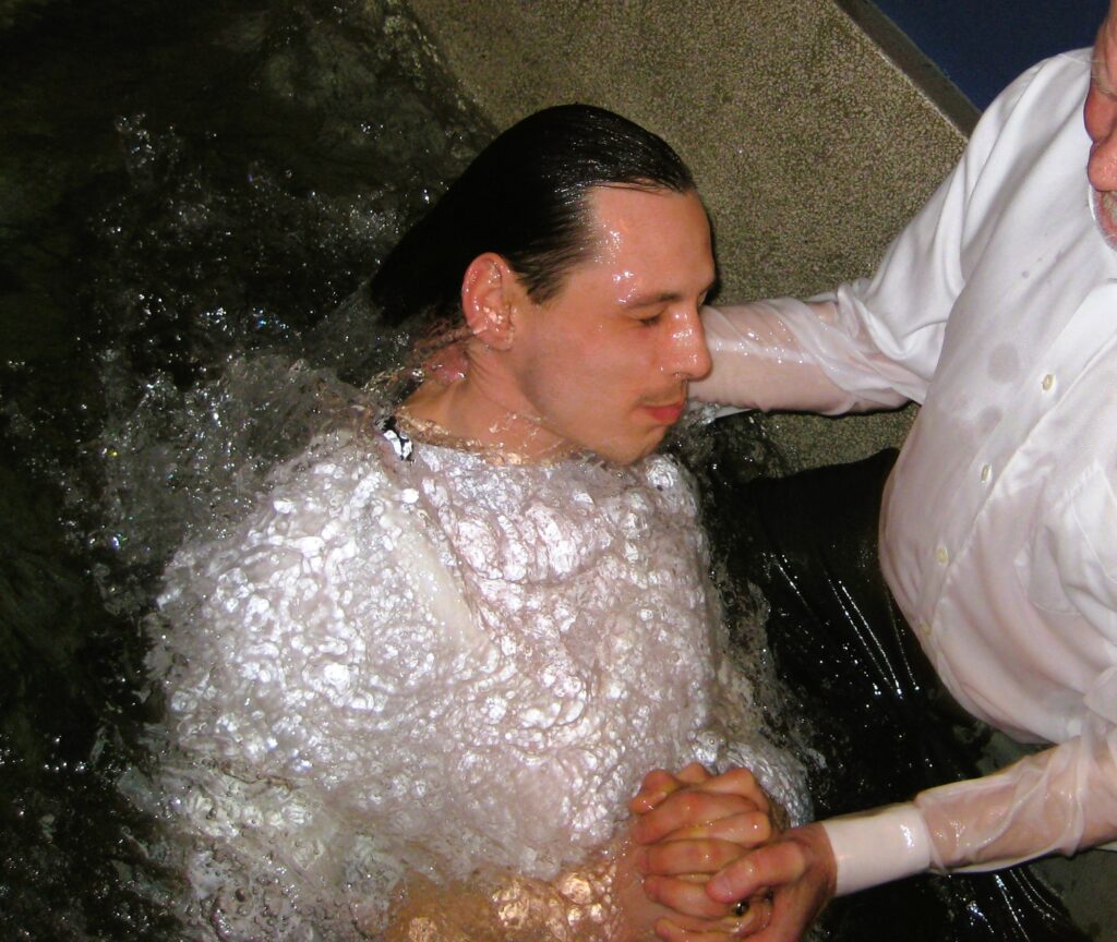 Baptism ceremony
